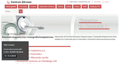 Desktop Screenshot of centrumzdrowia.com
